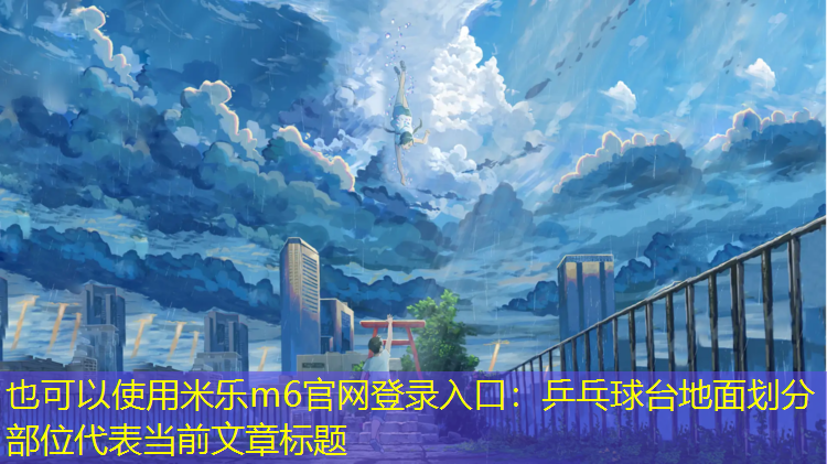 <strong>米乐m6官网登录入口：乒乓球台地面划分部位</strong>