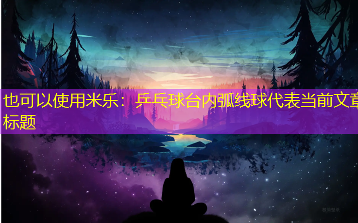 乒乓球台内弧线球